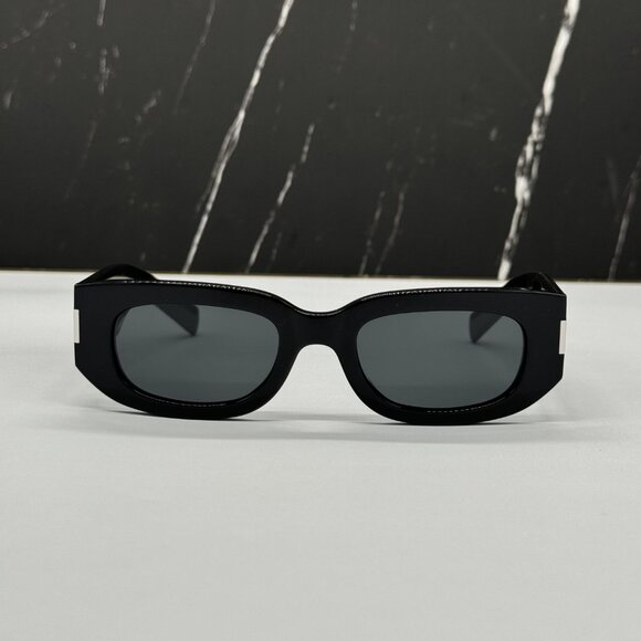NEW SAINT LAURENT SL697 001 BLACK SUNGLASSES SAINT LAURENT SL 697 001 - Picture 3 of 8